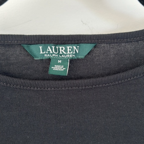 Vintage Lauren Ralph Lauren black long sleeved t-shirt - Picture 2 of 3